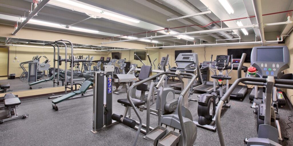 Exercise Room at Army National Guard Readiness Center